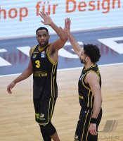 Basketball 1. Bundesliga 16/17 Hauptrunde: Walter Tigers Tuebingen - MHP Riesen Ludwigsburg