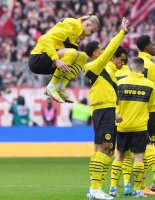Fussball 1. Bundesliga Saison 21/22: Borussia Dortmund - FC Bayern Muenchen