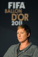 Fussball International  FIFA Ballon d Or 2011: Abby Wombach (USA)