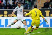 FUSSBALL, 1. BUNDESLIGA, 29. Spieltag: Wolfsburg - Hoffenheim