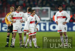 FUSSBALL CHL  Enttuschung  VfB Stuttgart