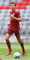 Fussball 1. Bundesliga Saison 21/22: Teampraesentation FC Bayern Muenchen