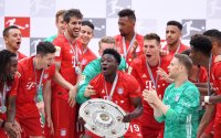 Fussball 1. Bundesliga Saison 18/19: Meister FC Bayern Muenchen
