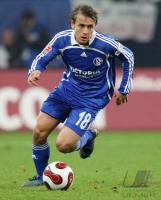 Fussball 1. Bundesliga: Schalke, RAFINHA Einzelaktion