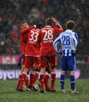 Fussball 1. Bundesliga : FC Bayern Muenchen - Hertha BSC Berlin