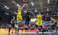 Basketball 1. Bundesliga 17/18 Hauptrunde: Walter Tigers Tuebingen - EWE Baskets Oldenburg