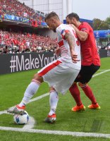 Fussball International Europameisterschaft 2016: Albanien - Schweiz
