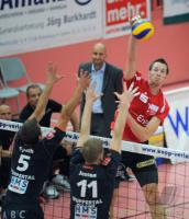 Volleyball 1. Bundesliga  09/10  TV Rottenburg - Wuppertal Titans