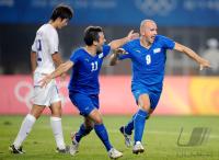 FUSSBALL  Olympia 2008   Vorrunde  Maenner   Italien - Korea