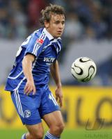 Fussball 1. Bundesliga: Schalke, RAFINHA Einzelaktion