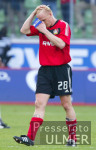 FUSSBALL 1. Bundesliga: Leverkusen - Schalke, enttaeuschung