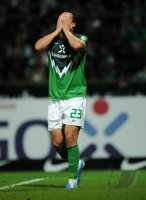 Fussball: 1. Bundesliga Saison 2010/2011: Bremen, ALMEIDA