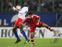 Fussball, 1. Bundesliga: Hamburg - Bayern