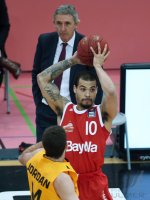 Basketball 1. Bundesliga 15/16 Hauptrunde: Walter Tigers Tuebingen - FC Bayern Muenchen