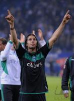 Fussball UEFA Cup Halbfinale  08/09  Hamburger SV - Werder Bremen