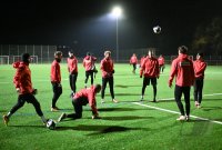 Fussball Regionalliga Sued  25/26: Trainingsauftakt nach der Winterpause der TSG Balingen