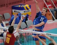 Volleyball EM  Qualifikationsturnier in Tuebingen: Estland -  Montenegro: