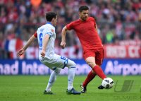 Fussball 1. Bundesliga Saison 2016/2017: FC Bayern Muenchen - TSG 1899 Hoffenheim