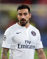 Fussball CHL  Saison 2014/2015: Ezequiel Lavezzi (Paris Saint-Germain)