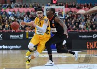Basketball 1. Bundesliga 16/17 Hauptrunde: Walter Tigers Tuebingen - medi Bayreuth
