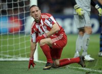 Fussball CHL  Saison 2010/2011: Franck Ribery (FC Bayern Muenchen)