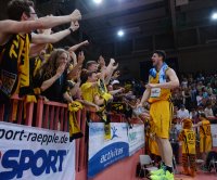 Basketball 1. Bundesliga  13/14: Walter Tigers Tuebingen - Artland Dragons
