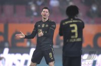 Fussball 1. Bundesliga Saison 21/22: FC Augsburg - FC Bayern Muenchen