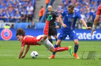 Fussball International Europameisterschaft 2016: Island - Oesterreich
