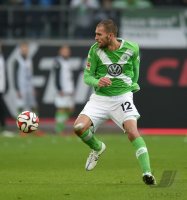 Fussball, 1. Bundesliga  Saison 2014/2015: VfL Wolfsburg - SC Freiburg