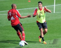 Fussball 1. Bundesliga 11/12: FC Bayern Muenchen Training in Doha