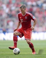 Fussball  1. Bundesliga  13/14: Bastian Schweinsteiger (FC Bayern Muenchen)