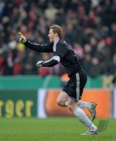 Fussball DFB Pokal 10/11 : JUBEL Torwart Manuel Neuer (FC Schalke 04)