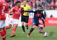 Fussball  1.Bundesliga   Saison 17/18: 1. FSV Mainz 05 - FC Bayern Muenchen