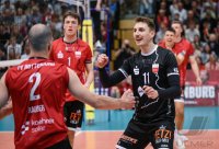 Volleyball 2. Bundesliga 25/26 Playoff Halbfinal Hinspiel, TV Rottenburg - FC Schuettorf 09