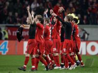 Fussball DFB Pokal  Viertelfinale 08/09   Bayer Leverkusen - Bayern Muenchen