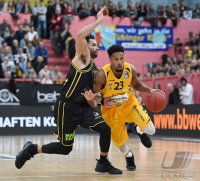 Basketball 1. Bundesliga 16/17 Hauptrunde: Walter Tigers Tuebingen - MHP Riesen Ludwigsburg