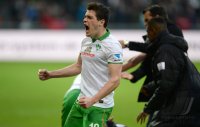 Fussball, 1. Bundesliga  Saison 2013/2014: SV Werder Bremen - Borussia Moenchengladbach