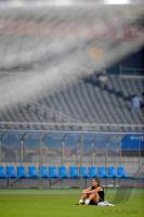 FUSSBALL  Olympia 2008   Halbfinale  Frauen   Brasilien - Deutschland