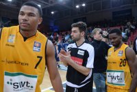 Basketball 1. Bundesliga  13/14:  Walter Tigers Tuebingen - EWE Baskets Oldenburg