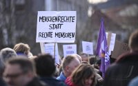 Anti-Rechts-Demo in Hechingen