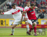 FUSSBALL   VfB Stuttgart - Bayer Leverkusen Spielszene