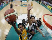 Bsaketball 1. Bundesliga Walter Tigers Tuebingen 65-60  Skyliners Frankfurt