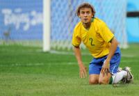 FUSSBALL  Olympia 2008   Viertelfinale  Maenner   Brasilien - Kamerun