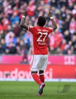 Fussball 1. Bundesliga Saison 2016/2017: FC Bayern Muenchen - Hamburger SV