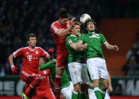 Fussball  1. Bundesliga  13/14: SV Werder Bremen - FC Bayern Muenchen