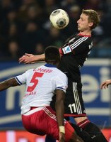 Fussball, 1. Bundesliga  Saison 2013/2014: Hamburger SV - Bayer 04 Leverkusen
