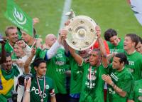 Fussball 1. Bundesliga 08/09  Meister  VfL Wolfsburg