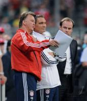 Fussball International: Audi Cup 2009  Trainer van GAAL (FC Bayern Muenchen)