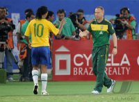 FUSSBALL INTERNATIONAL: Argentinien - Brasilien