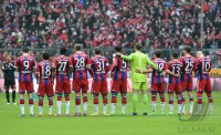 Fussball 1. Bundesliga Saison 14/15: FC Bayern Muenchen - Hamburger S